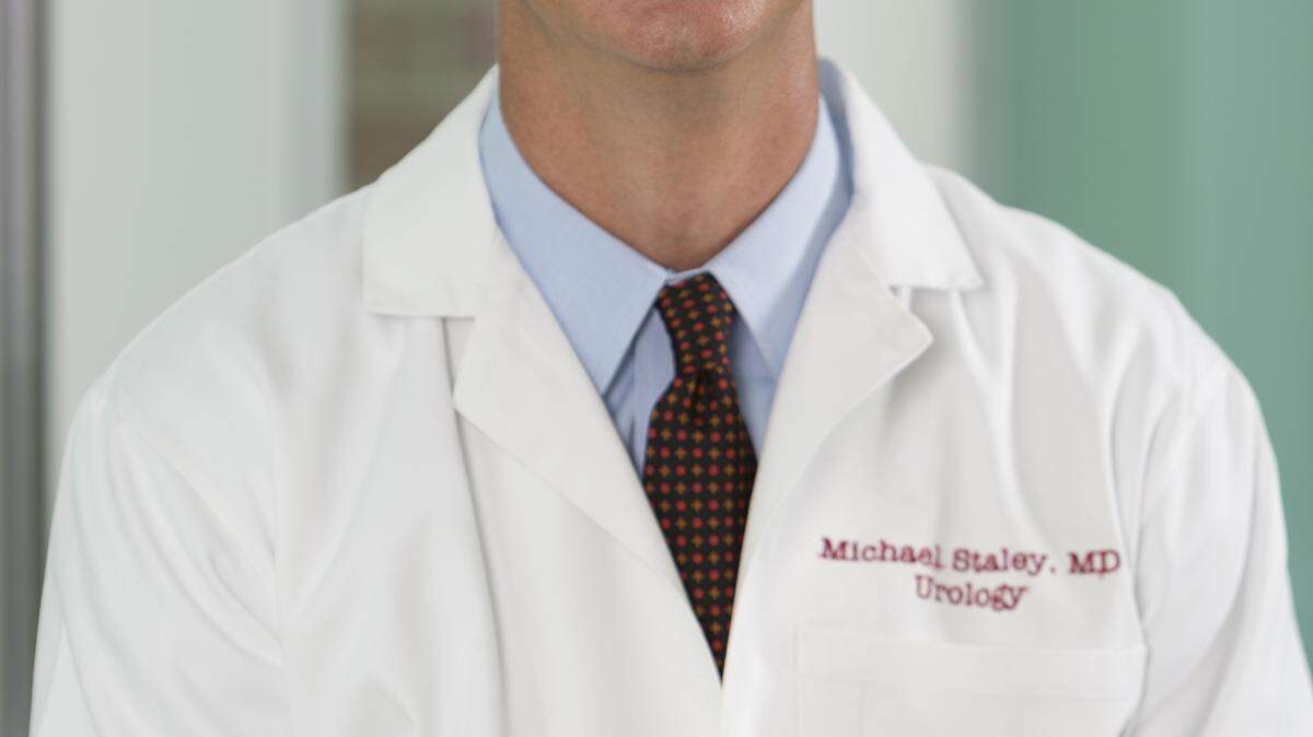 Dr. Michael Staley is a board-certified urologist with Coastal Carolina Urology in Beaufort.