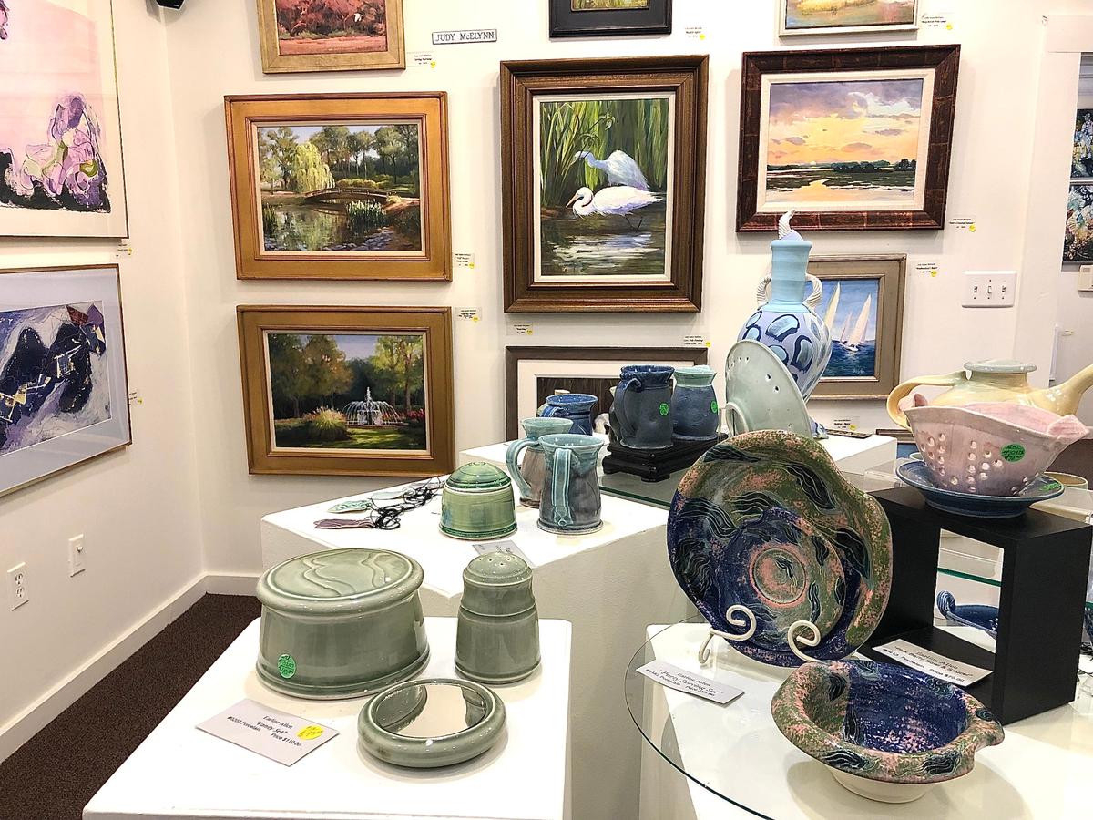 The artists of the Maye River Gallery have marked a discount on much of their work before they move out of their current location on Calhoun Street in Old Town Bluffton on Feb. 21.