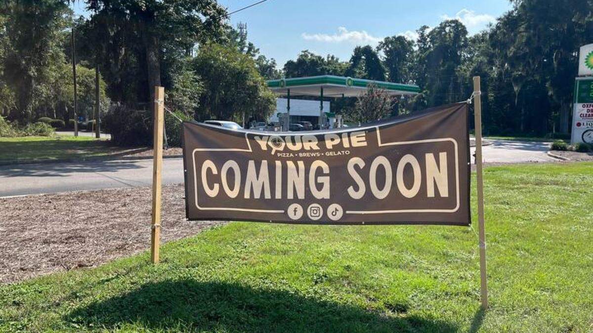 Your Pie, a national franchise, is bringing its signature pizza pies, sandwiches and gelato to Beaufort County with a brand-new location set to open in Beaufort this fall.