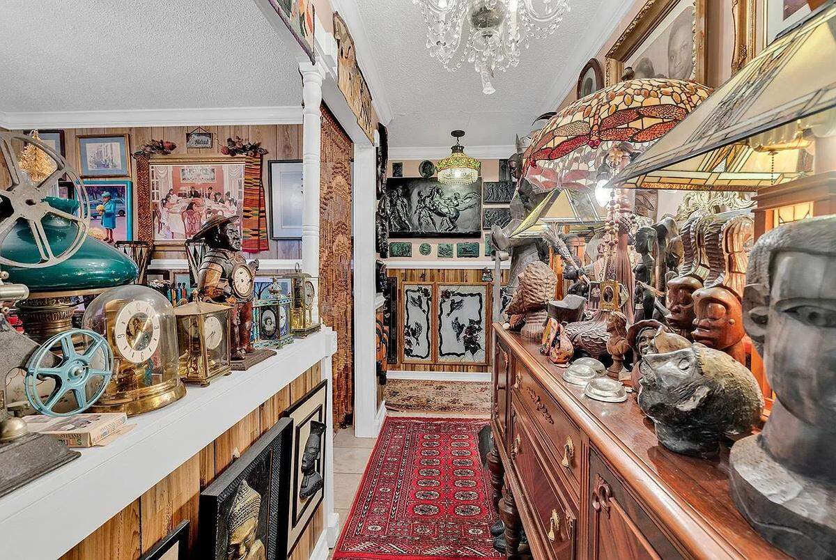 Homeowner Larry Marsh says collecting has simply been part of his life for as long as he can remember. His home, 2023 Ashbury Street, is currently for sale.
