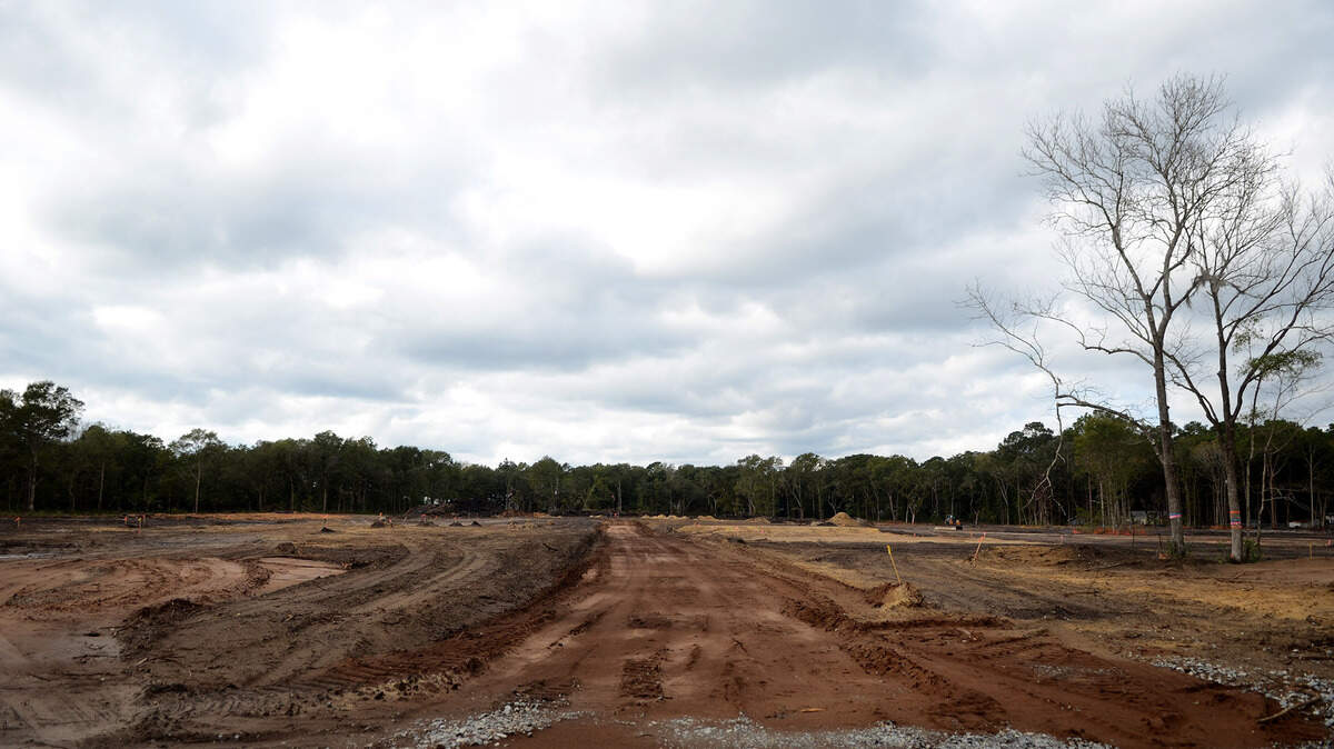 The land off of Sams Point Road on Lady's Island where the Village at Oyster Bluff is intended to be built as seen Jan. 17, 2016.