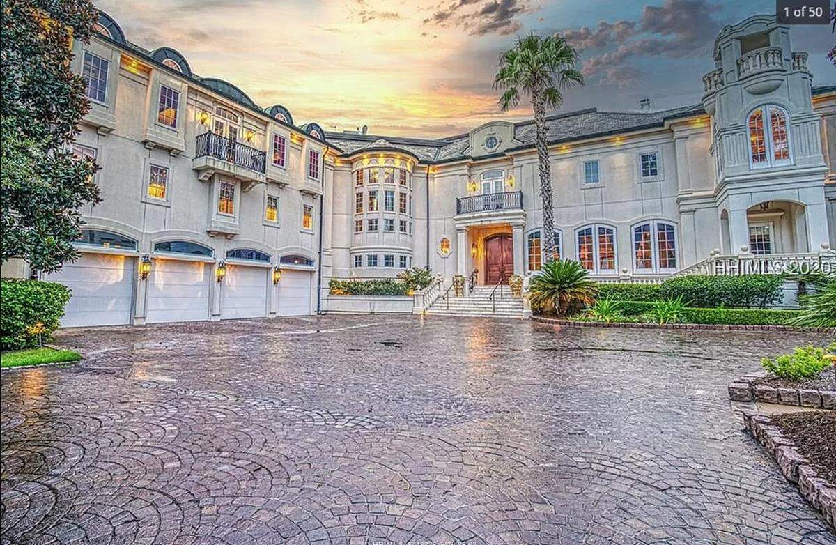A home on Hilton Head Island in Wexford is listed for $12.5 million. 