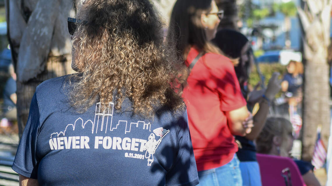 Bluffton holds solemn memorial 25 years after Sept 11 attack