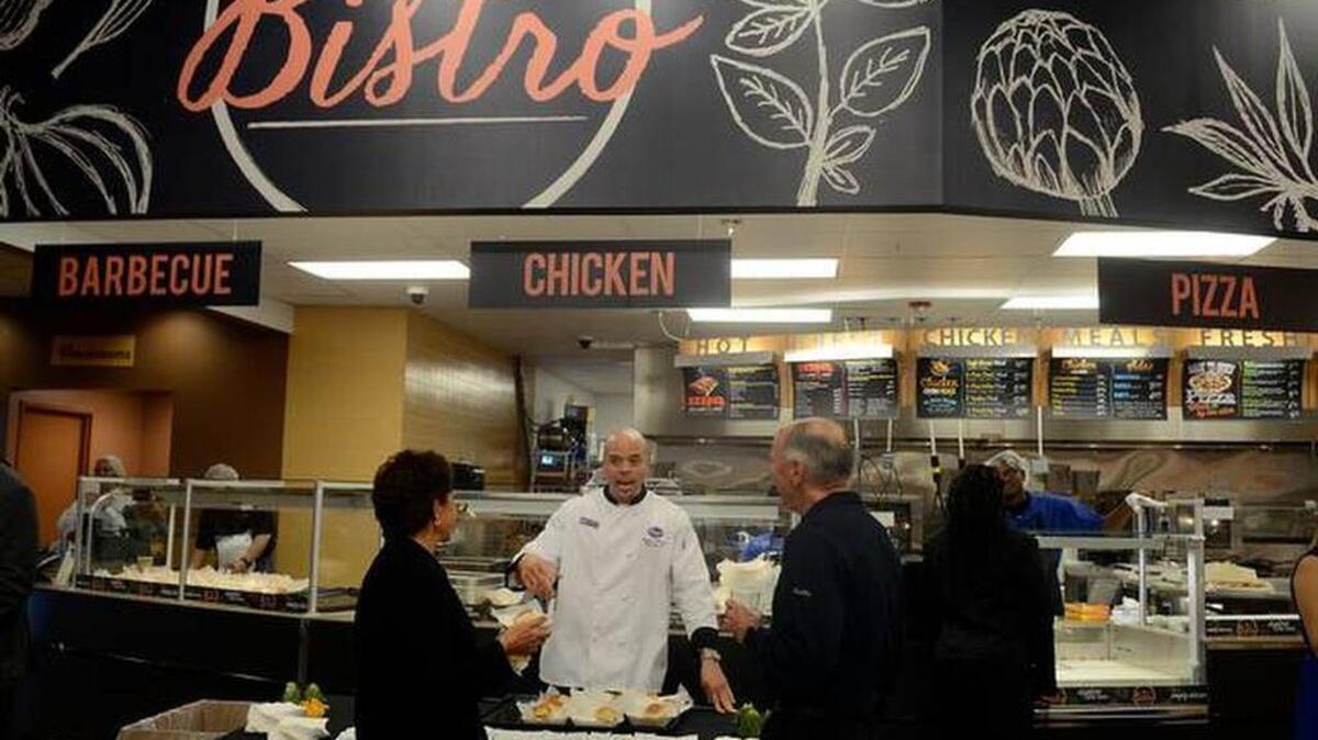 Inside Hilton Head Island Kroger at Shelter Cove.