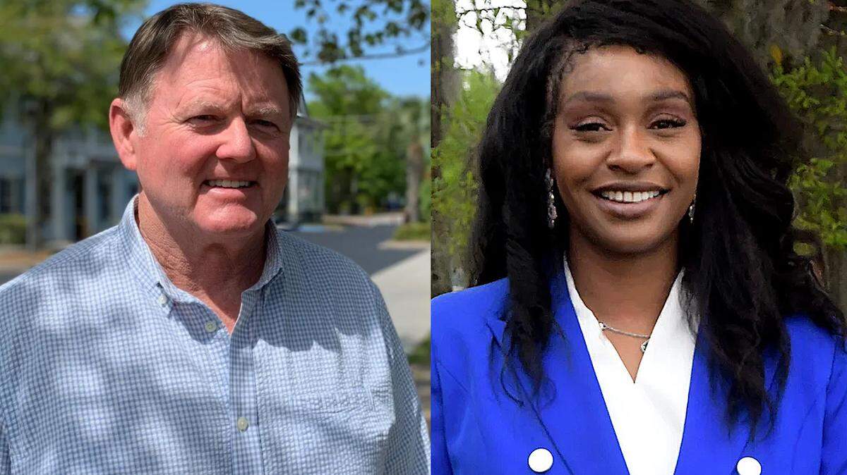 Bill Herbkersman and Charity Owens.