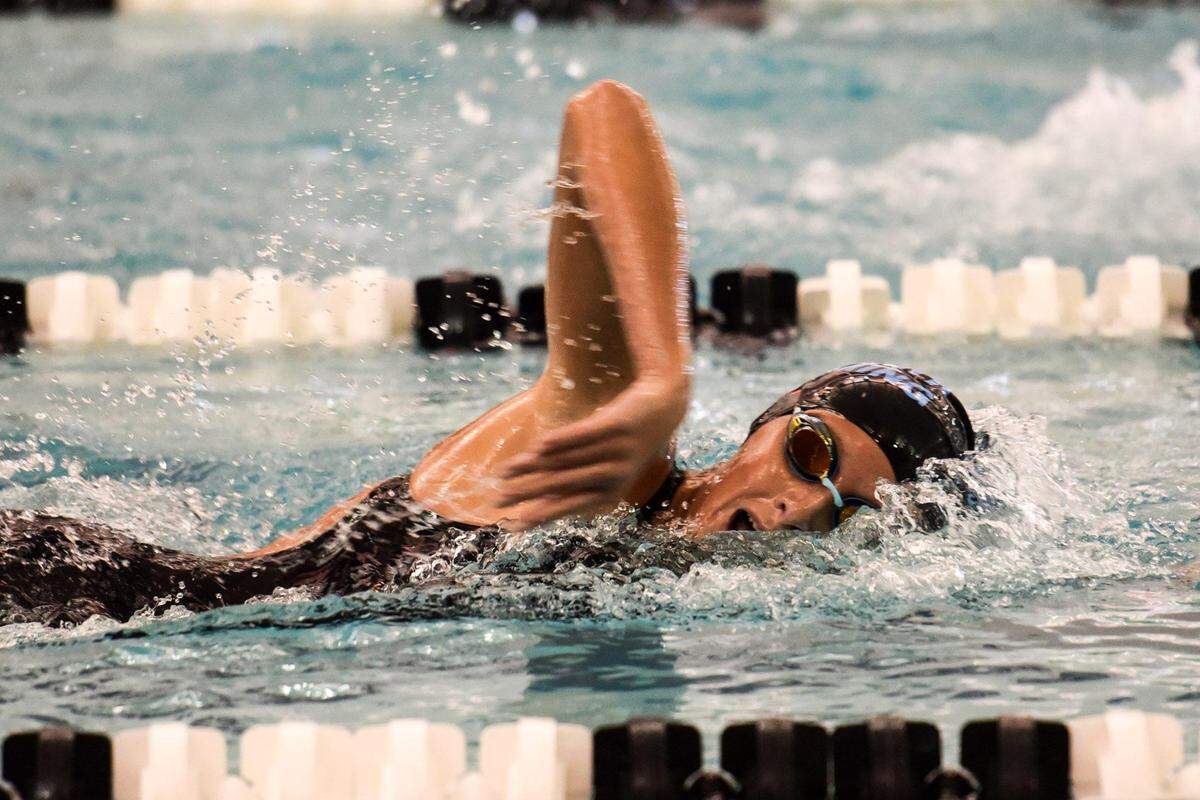 Skylar Bruner will be hoping to knock off her father, Carlton, in the 15th Annual Beaufort River Swim Saturday.