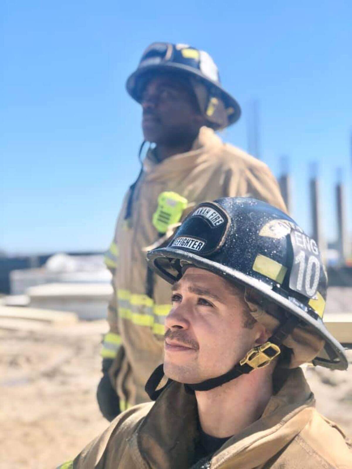 Savannah Fire Department crews continued to fight the hot spots and flare-ups at the Eastern Wharf construction site on Friday, Feb. 28. A massive fire broke out at the site around 12:17 p.m. on Thursday.