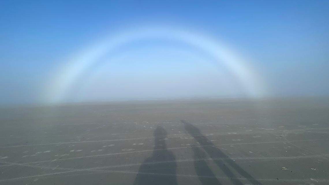 Rare weather phenomenon spotted on Hilton Head Island. Did you see the fogbow?