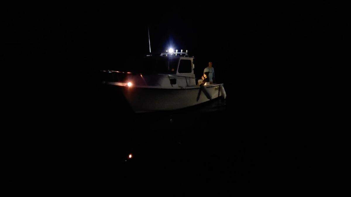 In this video still in nearly pitch black conditions, Stewart Yarborough, owner of Daufuskie Adventures, glides Ashley Hollingsworth’s boat to the dock at Buckingham Landing on Tuesday, Sept. 26, 2023, in Bluffton. Yarborough and his son drive the Daufuskie Island residents to the mainland every other week so the women can teach on Hilton Head Island. Formerly a contract between Haig Point Ferry and the Beaufort County School District allowed teachers to travel with students between the islands.