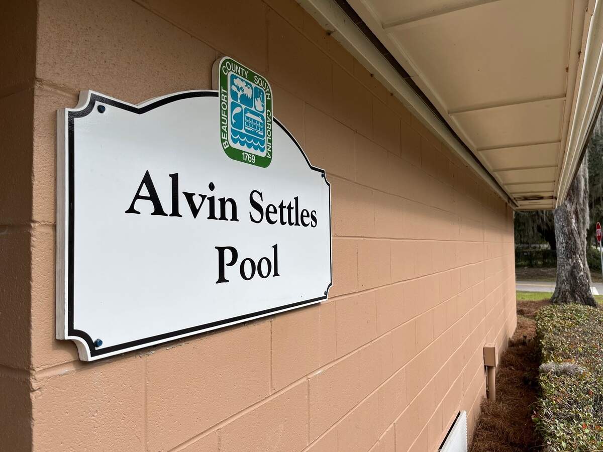 The pool at the Charles Lind Brown Center in Beaufort has been renamed in honor of Alvin Settles, who taught swimming for more than 30 years.