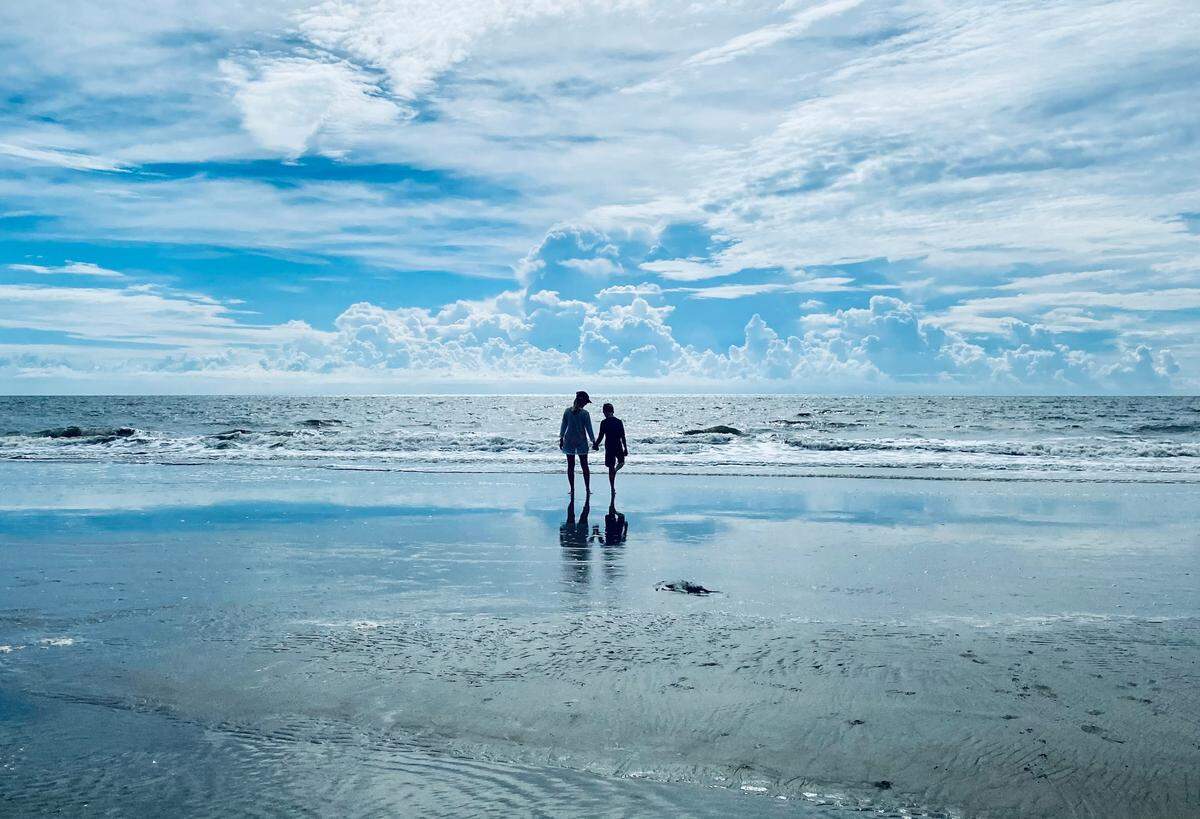 Diane Lacey shared this photo taken on a recent Saturday morning on the beach in Palmetto Dunes on Hilton Head Island.