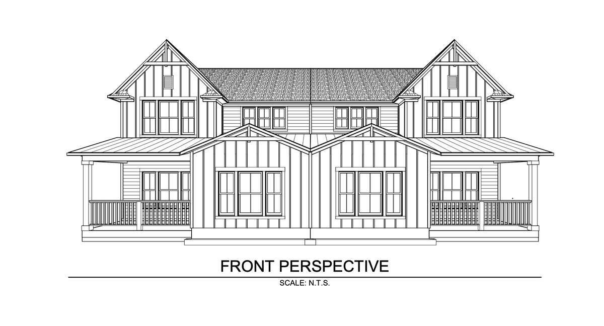 A rendering of the townhomes planned at the Washington Square development along Bluffton’s Buckwalter Parkway.