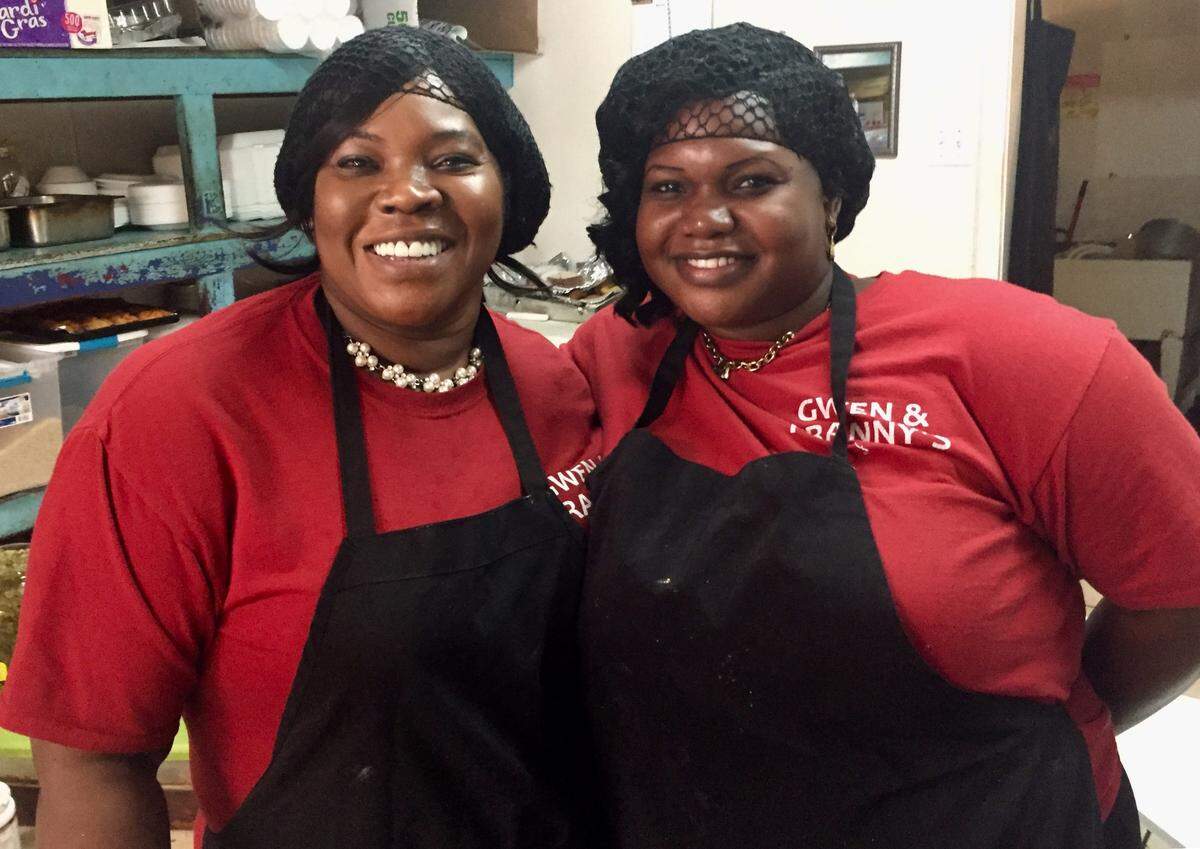 Owner Gwen Mervin, left, and her daughter, Franny Jefferson, do all the cooking at Gwen & Franny’s Fried Chicken in Hardeeville.