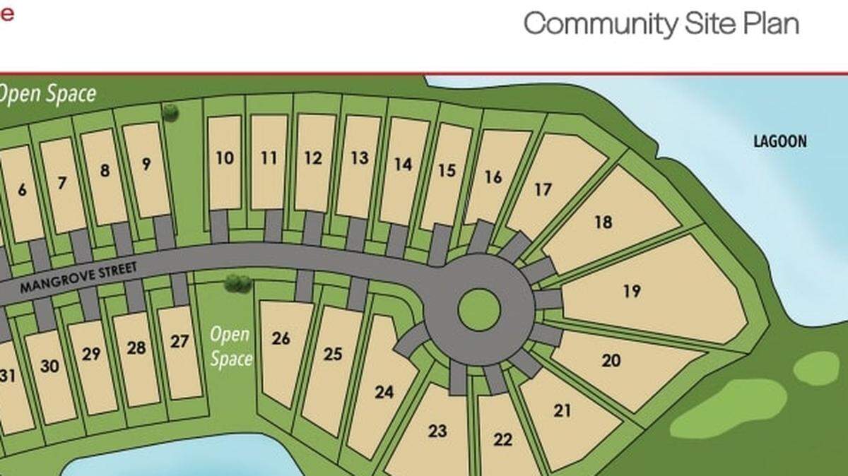 A rendering of The Estuary subdivision.
