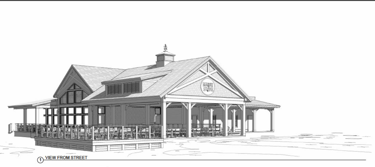 Design documents reveal the look of the new Marsh Side restaurant, set to open in Spring 2027.