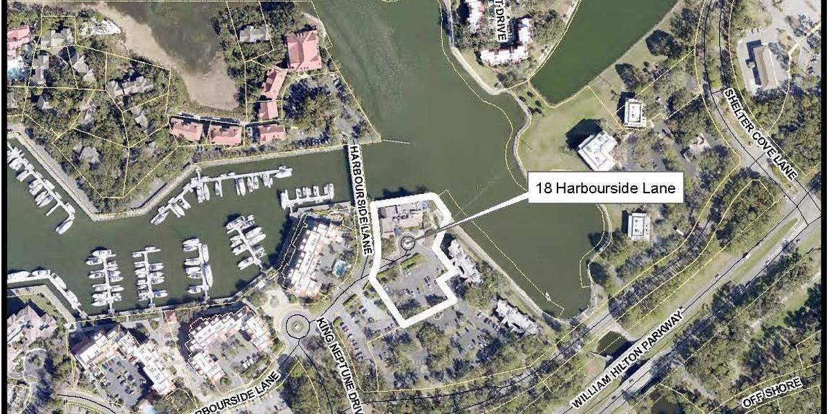 A 1.5 acre plot of land the Town of Hilton Head Island purchased Tuesday for $875,000 in Shelter Cove Marina.