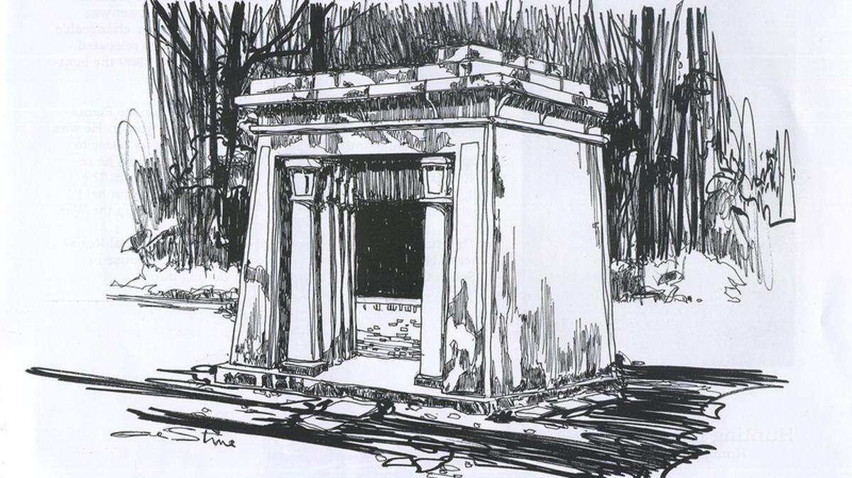 Fripp Mausoleum on Lands End Road on St. Helena Island