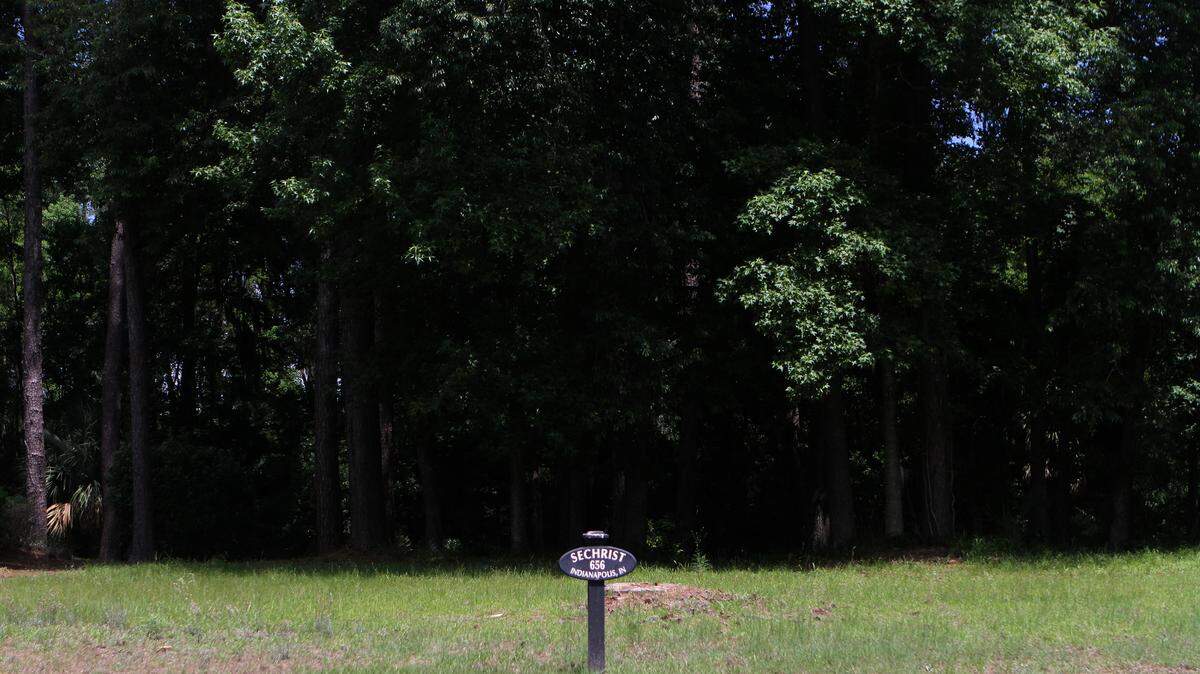 A view of one of the lots sold for $1 in Belfair Plantation as seen on Friday afternoon in Bluffton.