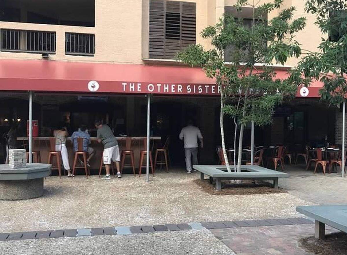 The Other Sister’s Wine Bar is located in Shelter Cove on Hilton Head Island.