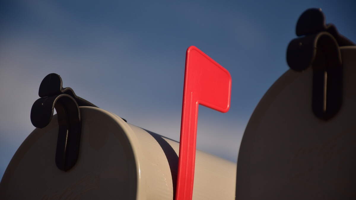 The red flag indicating mail is awaiting pickup has become an ongoing sight for some business customers served by the Ridgeland Post Office.