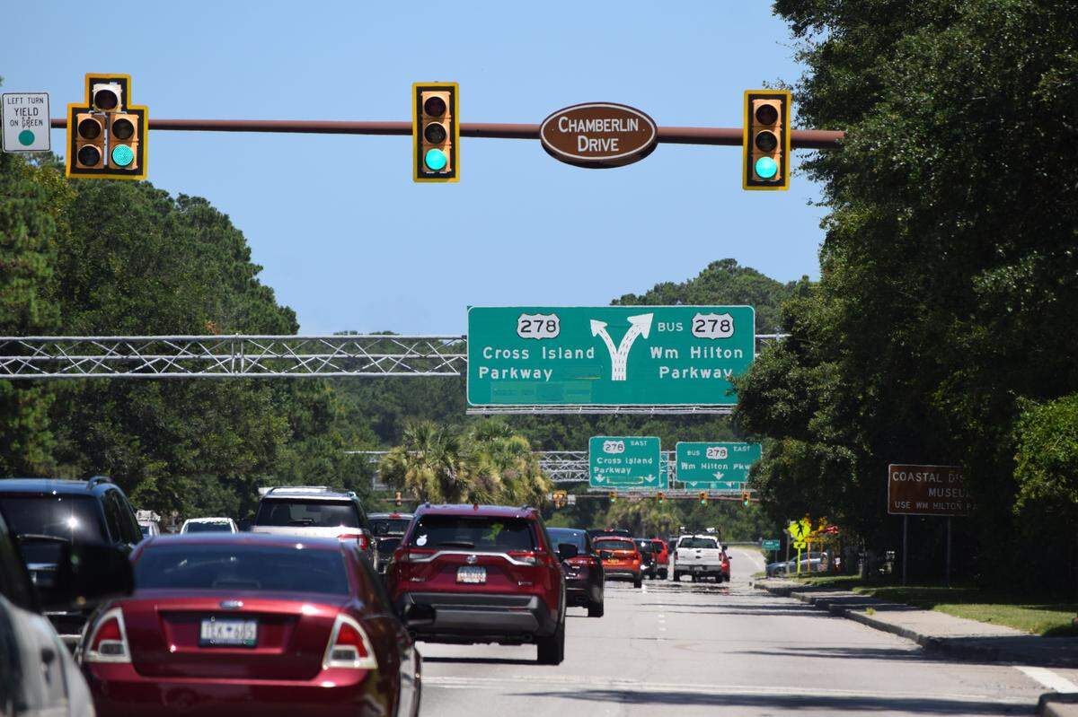 U.S. 278 on Hilton Head Island as seen on Thursday, July 15, 2021.