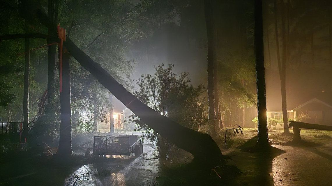 Tornado formed in Beaufort County early Tuesday due to Tropical Storm Debby, NWS confirms