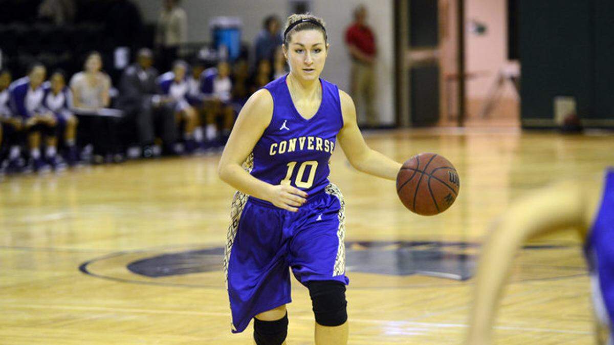 Converse College senior guard Margo Dill, a former Hilton Head Island High School star, leads the Valkyries in scoring.