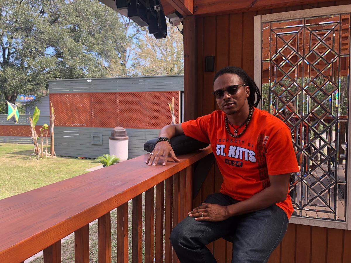 Taiwan Scott at his business, located on Marshland Road on Hilton Head. Scott has been tied up in appeals court due to building standards such as buffers and setbacks on Hilton Head he says are unfair.