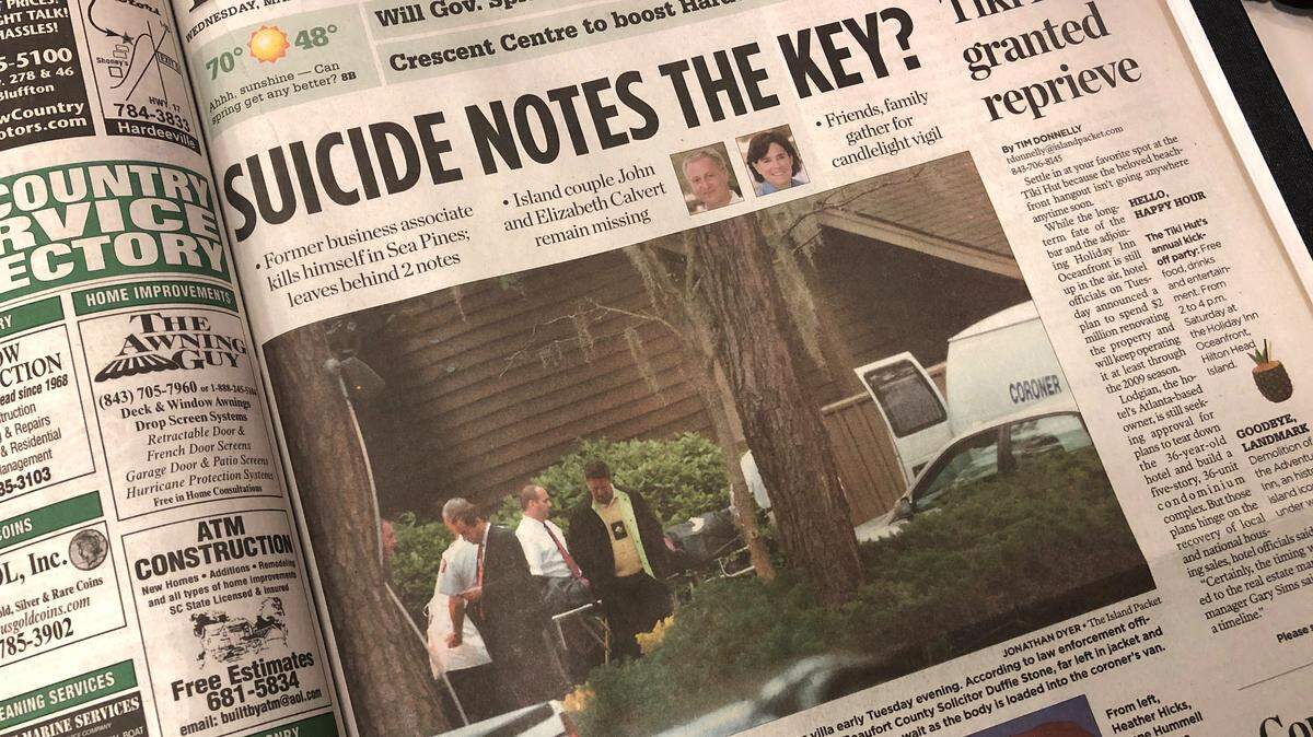 Suicide notes the key? Former business associate kills himself, leaves behind 2 notes