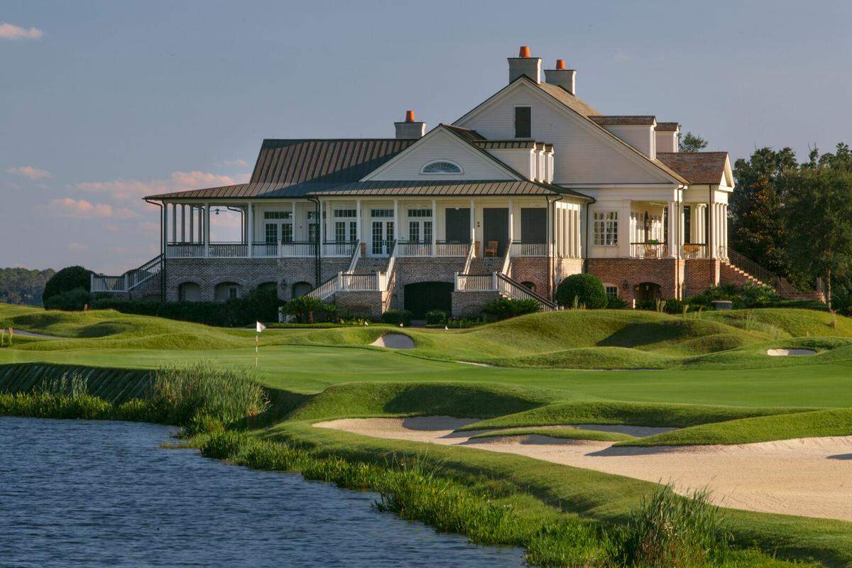 Colleton River Club’s Dye Clubhouse.
