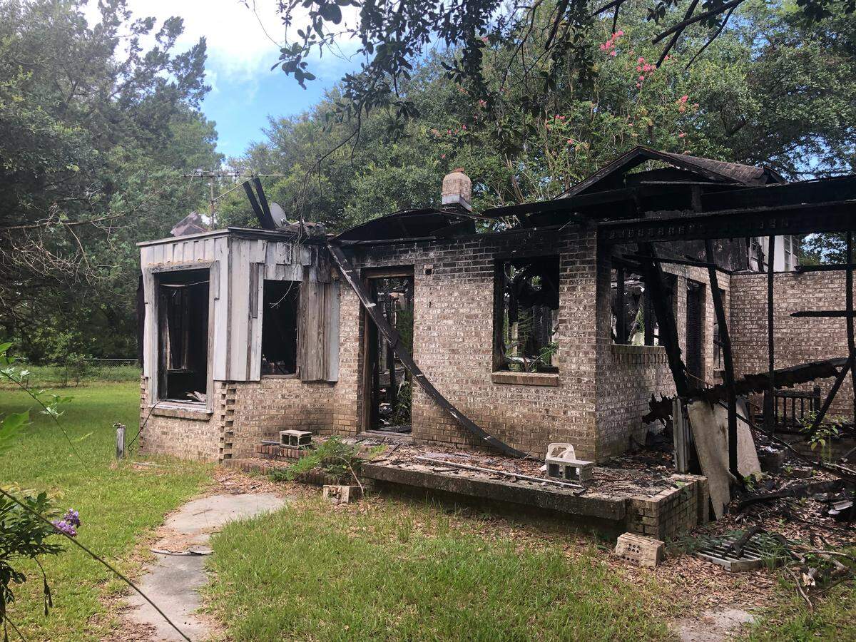 One of the 15 structures in Yemassee that will be demolished using the Community Development Block Grant and some town funds.