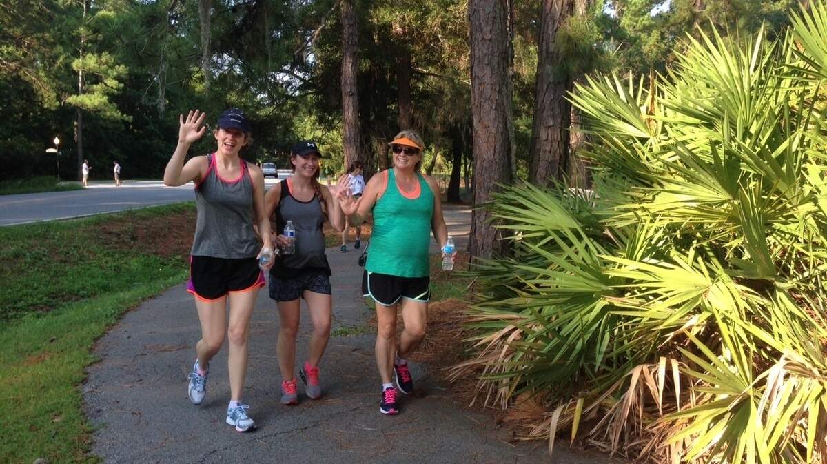 Close to 200 runners and walkers took part in the Holy City 5K on Saturday at Hilton Head Island High School. The race was to benefit the Mother Emanuel Church Fund.
