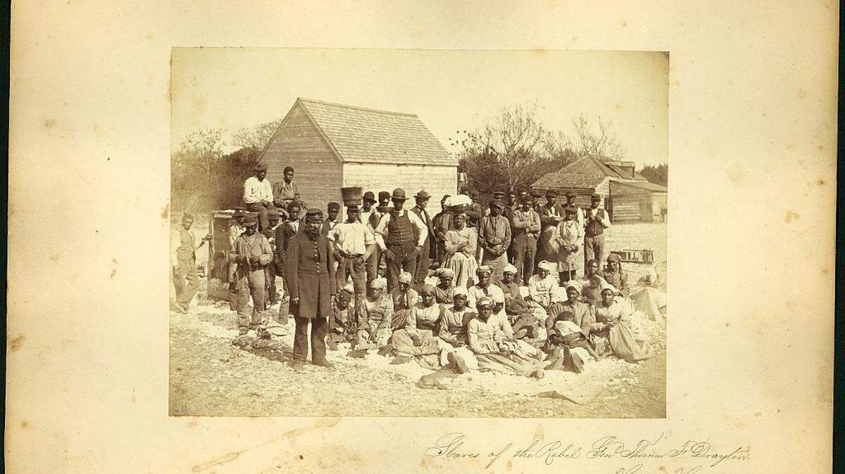 Enslaved people owned by the Confederate General Thomas F. Drayton at his Hilton Head Island plantation. Drayton owned Fish Haul Plantation, located near present day Port Royal Plantation and the Town of Hilton Head Island Fish Haul Beach Park.