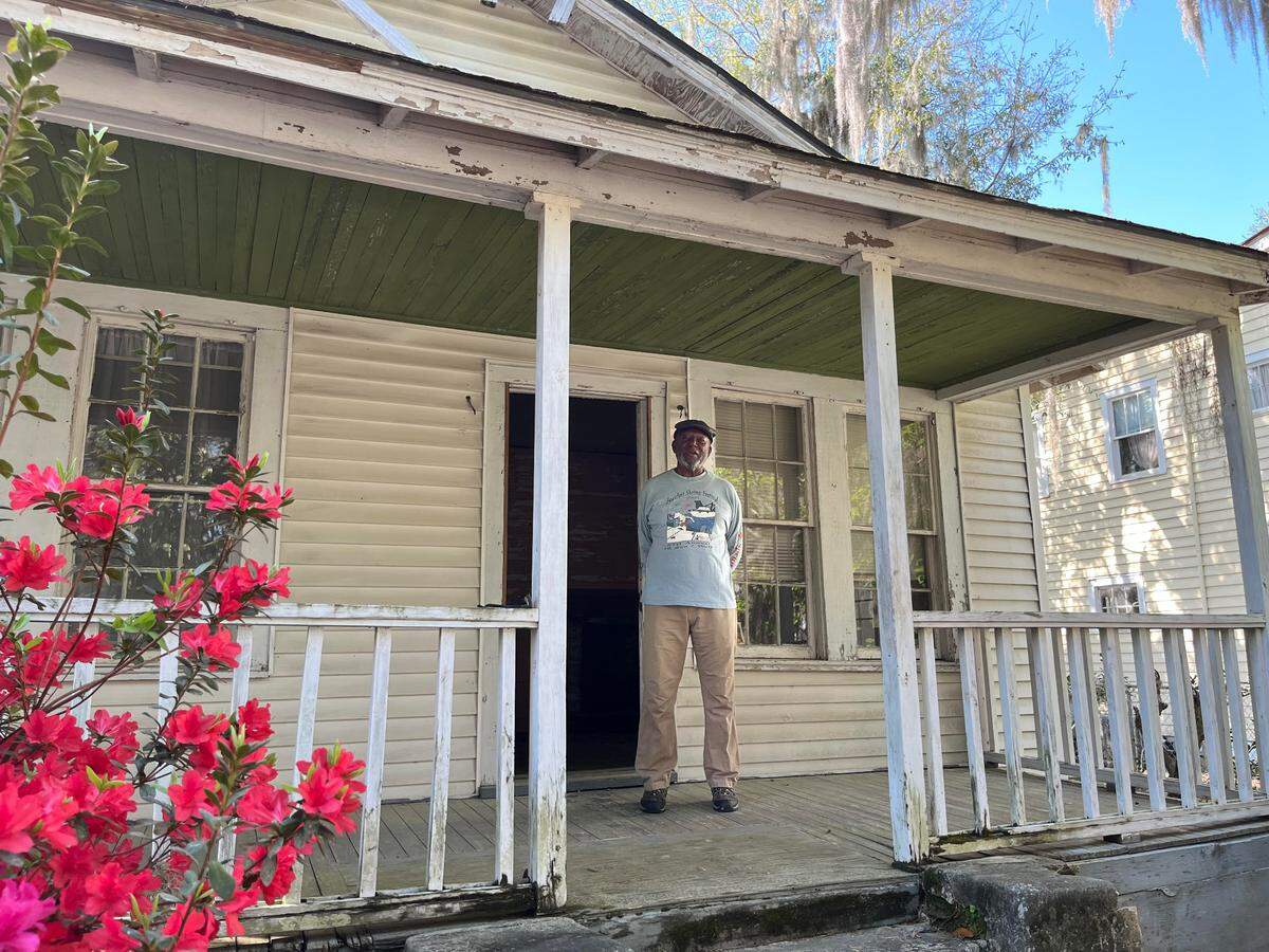 A property owned by Fred S. Washington on Greene Street in The Freedman Arts District, which partners with families to restore property, will be renovated. “I’m hoping this project will demonstrate there is an opportunity to maintain ownership,” Washington says.