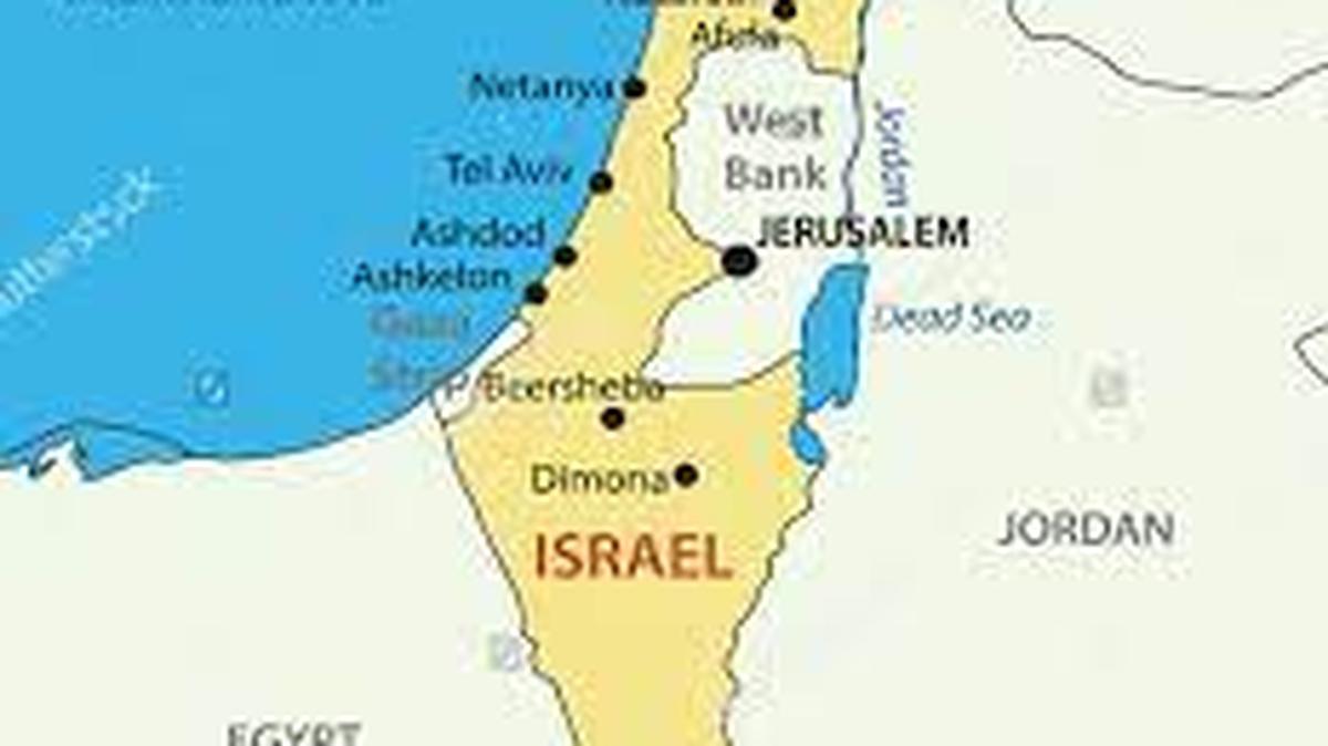 Map of Israel