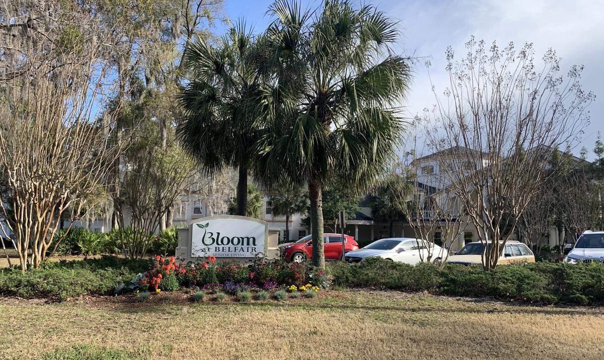 The Bloom Senior Living location on Oak Forest Road in Bluffton. 