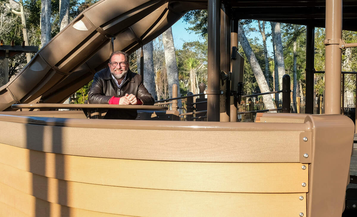 Retiring Hilton Head Island town manager Steve Riley sits for a portrait in the dingy at Lowcountry Celebration Park on Friday, Dec. 18, 2020 on the southend of Hilton Head Island. After being with the town for 29 years, 26 of those as town manager, Riley will retire at the end of 2020.