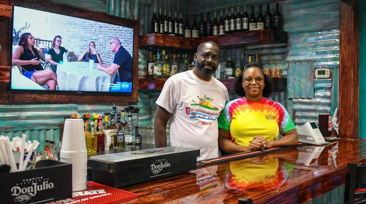 Ezron and Lakesha Daley, owners of Red Stripes Caribbean Cuisine & Lounge, opened their second restaurant on Hilton Head Island in 2020.