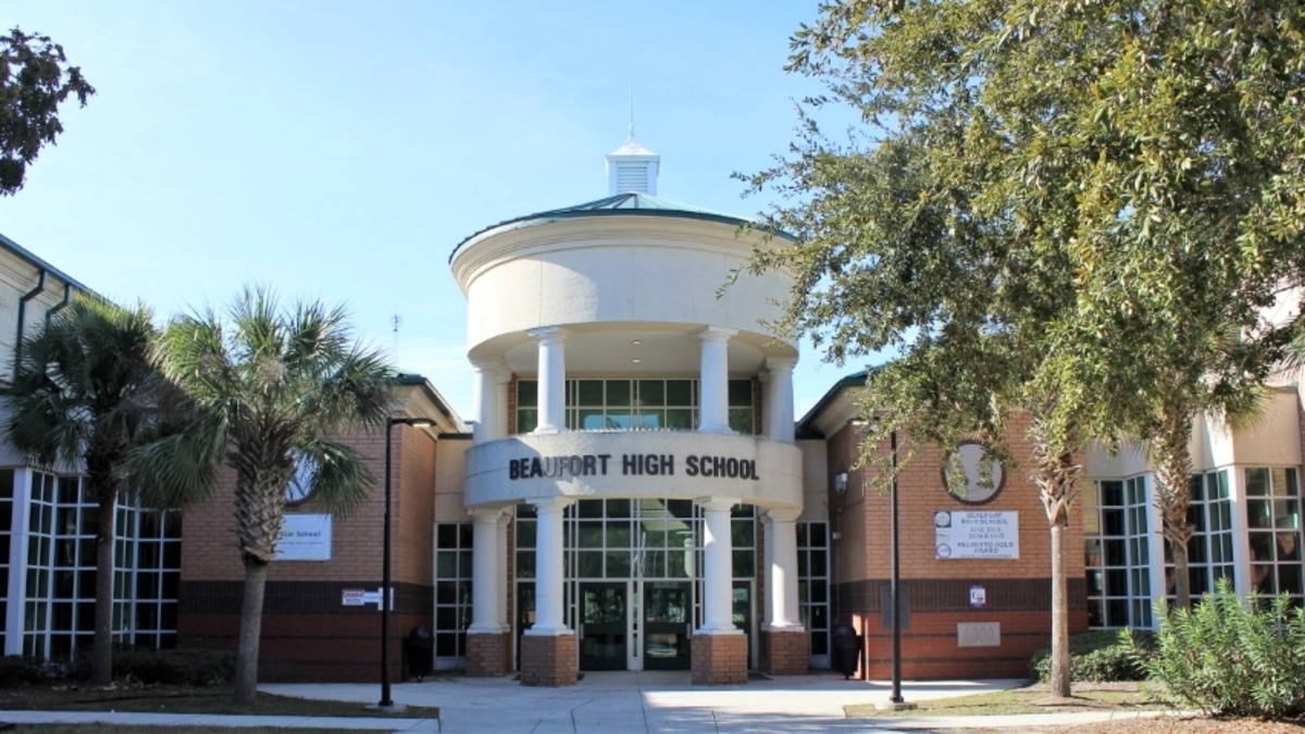 Beaufort High School in Beaufort, South Carolina.