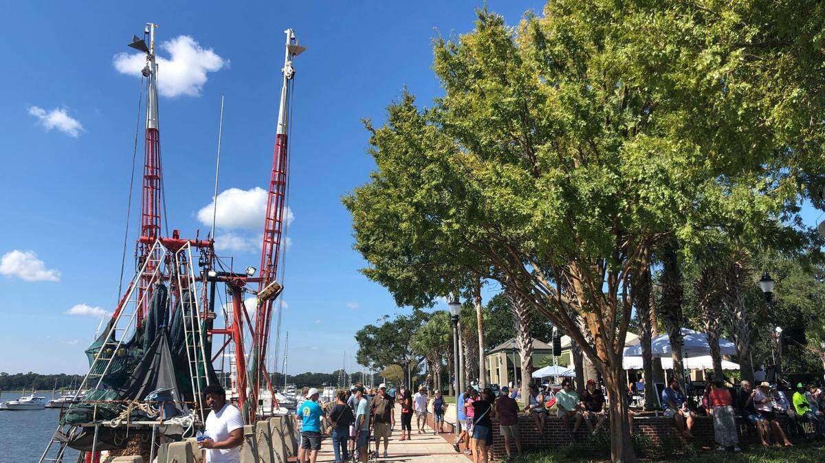 The 2021 Beaufort Shrimp Festival took place Oct. 1-2 in Henry C. Chambers Waterfront Park. 