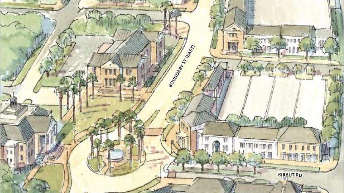An image from the Oct. 18, 2013, draft of the Beaufort Civic Master Plan.