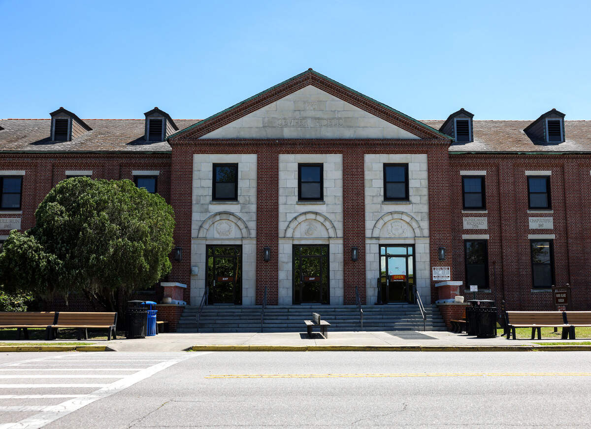 The Parris Island Marine Museum, located on historic Marine Corps Recruit Depot Parris Island, S.C., April 21, 2023. The museum showcases artifacts, displays and numerous exhibits covering the history of the Depot, the Marine Corps, and Lowcountry.