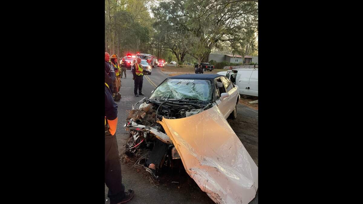 Both the van and the car involved in the Burton crash Wednesday had heavy damage, Burton fire officials said in a news release.