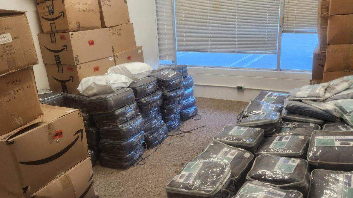 In April 2023, former Beaufort County administrator Eric Greenway approved an order of $35,644 in weighted blankets from a company owned by the husband of the county’s deputy administrator Whitney Richland called R&R Home. These are located at the former site of Harris Pillow on Hwy. 21 near MCAS Beaufort.