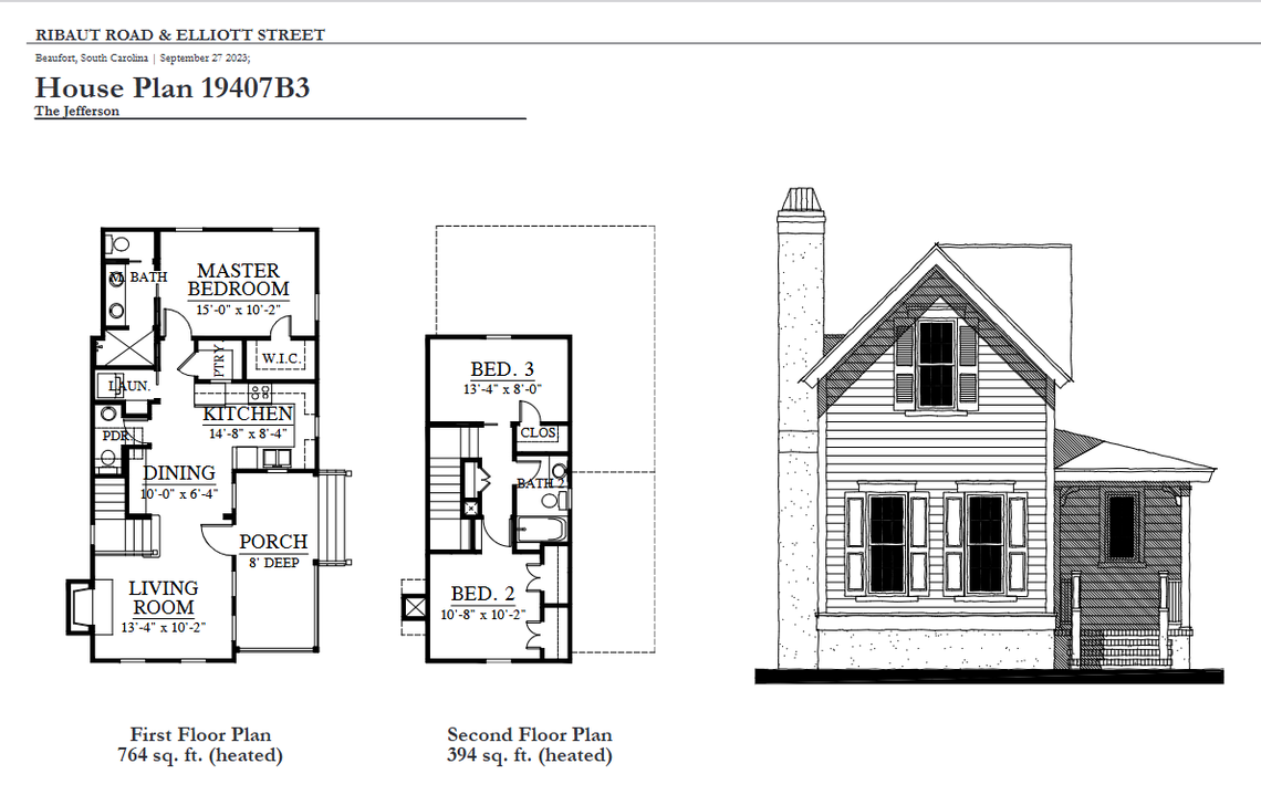 Here’s a look at the house designs of new affordable housing that Beaufort Memorial Hospital is planning off of Ribaut Road on Reynolds and Elliott streets in Beaufort.