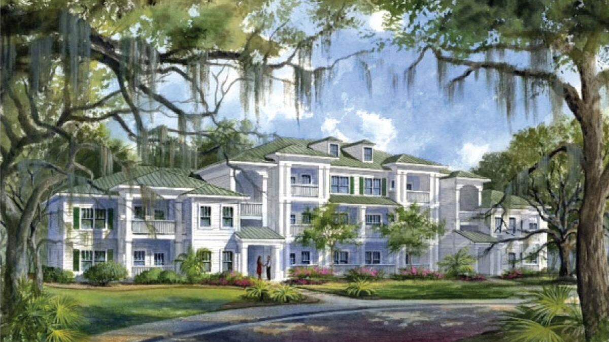  This rendering shows The Parc at Broad River, an apartment complex proposed in Shell Point, on the south side of Savannah Highway near the Broad River Bridge.