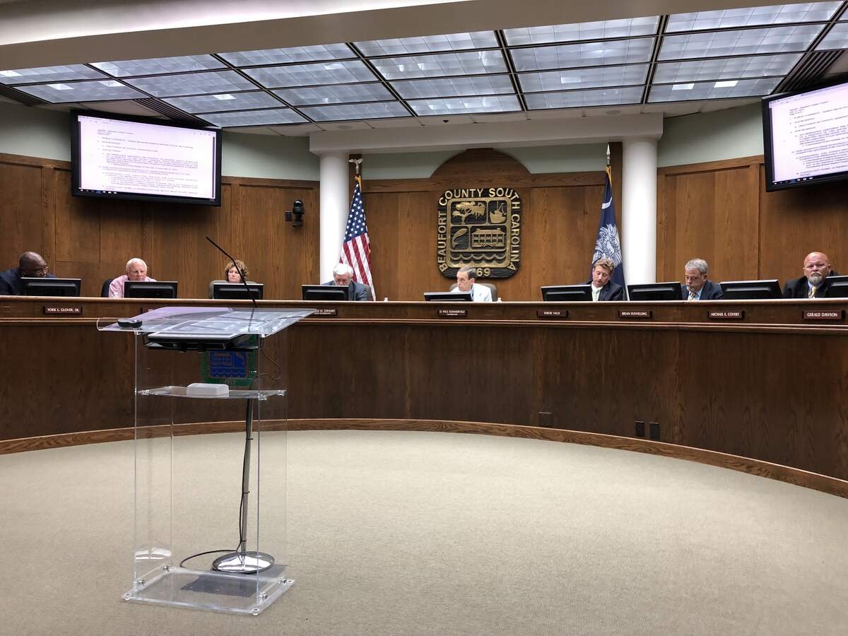 Beaufort County SC Council discusses its thoughts on naming its new county administrator, nine months after Gary Kubic retired.