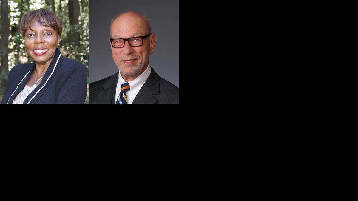 Rebecca Cooper, left, and David Striebinger
