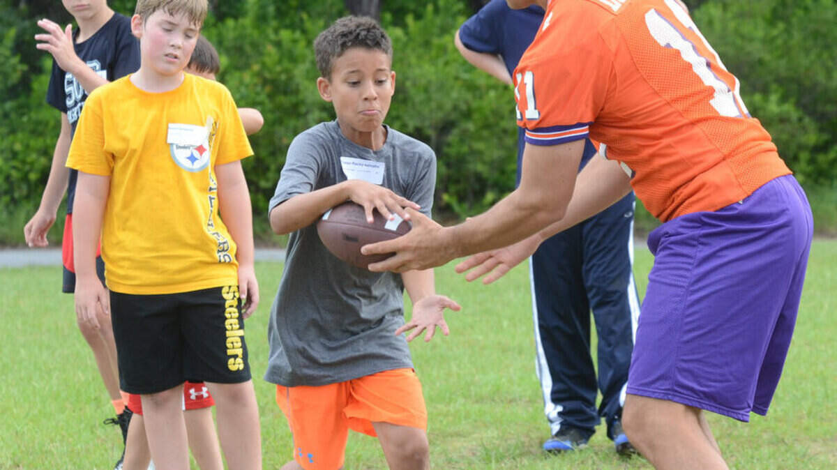 Week of Champions sports camps were held at Bluffton High School on Wednesday, June 10, 2015.