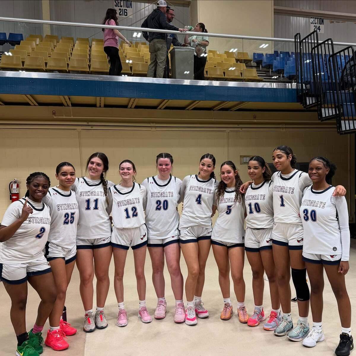 The Cross Schools won the SCISA Class 2A girls championships on Feb. 22, 2025.